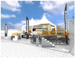 Bauma Munich 2016 Morooka Booth-1