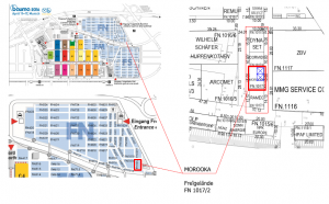 Bauma Munich 2016 Morooka Booth Location